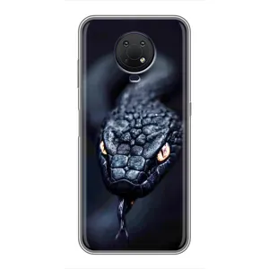 Чохол з картинкою 'Хижаки' для Nokia G10 (Чорна змія)