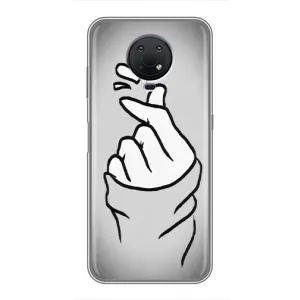 Чохол з принтом «Значок Love» для Nokia G10