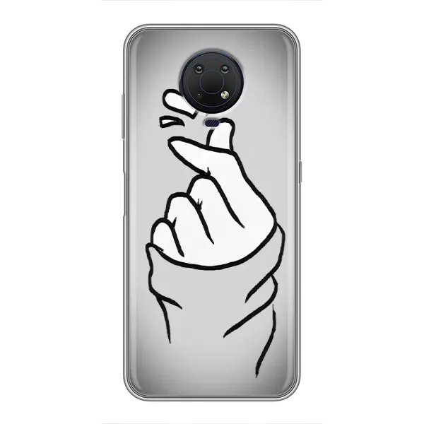 Чохол з принтом «Значок Love» для Nokia G10