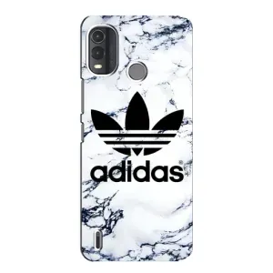 Чехлы Адидас для Nokia G11 Plus (AlphaPrint) (Адидас на мраморе)