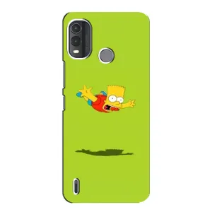 Чехол с Симпсонами для Nokia G11 Plus (VPrint) (Барт Симпсон)