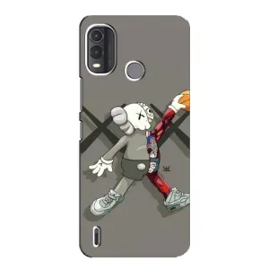 Чехлы для Nokia G11 Plus - Bearbrick Louis Vuitton (PREMIUMPrint) (Беарбрик Джордан)