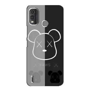 Чехлы для Nokia G11 Plus - Bearbrick Louis Vuitton (PREMIUMPrint) (БеарБрик глаза)