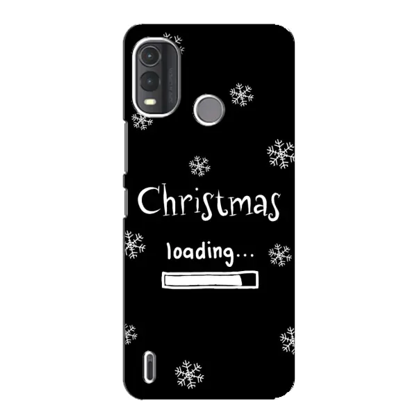 Чохол з принтом «Christmas loading» для Nokia G11 Plus