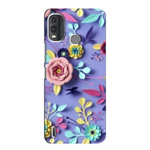 Чехлы с Цветами для Nokia G11 Plus (VPrint) (Цветочный дизайн)
