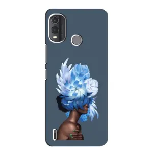 Чехлы (ART) Цветы на Nokia G11 Plus (VPrint) (Цветы на голове)
