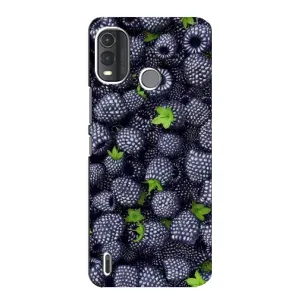 Чехлы с Фруктами для Nokia G11 Plus (VPrint) (Ежевика)
