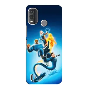 Чохол з принтом Фантастична четвірка для Nokia G11 Plus (Герої Фантастична Четвірка)