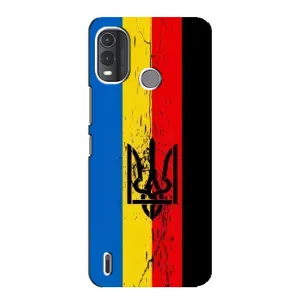 Украинские Чехлы для Nokia G11 Plus с картинкой УПА (AlphaPrint) (Флаг УПА)