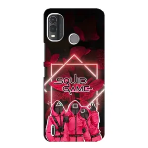 Чохол Гра в кальмара для Nokia G11 Plus (Охоронці Гра кальмара)