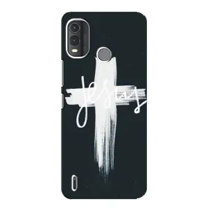 Чехол для Nokia G11 Plus (AlphaPrint) - (Христианские) (Иисус)
