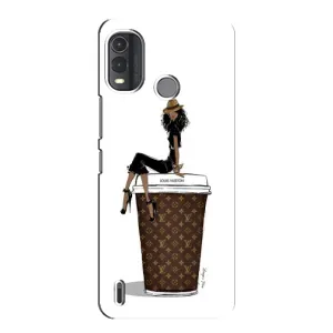 Чехлы Луи Витон для Nokia G11 Plus (AlphaPrint - LOUIS VUITTON) (кофе LOUIS VUITTON)
