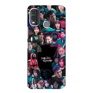 Чохол Гра в кальмара для Nokia G11 Plus (Колаж Гра кальмара)