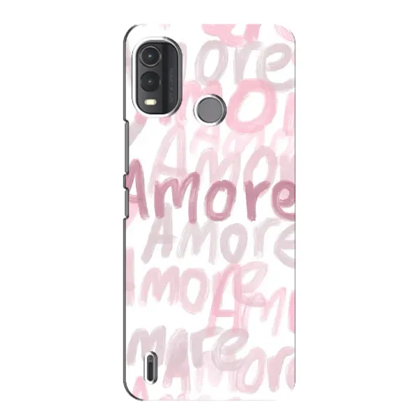 Чехол с принтом «Аморе любовь» для Nokia G11 Plus Чехол с принтом «Аморе любовь» для Nokia G11 Plus