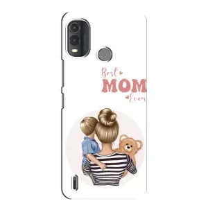 Чехлы для мамы на Nokia G11 Plus (Мама и сын)