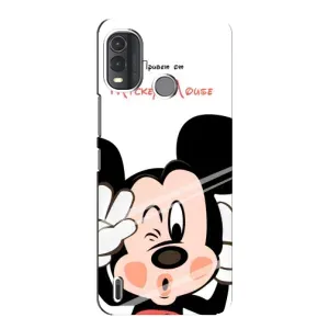 Эксклюзивный чехол для Nokia G11 Plus (AlphaPrint - Мультяшные) (Маус Микки)