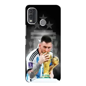 Чехлы для Nokia G11 Plus (Leo чемпион) (AlphaPrint) (Месси Чемпион)