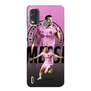 Чехлы для Нокиа G11 Плюс - Лео Месси Маями (Messi Miami)