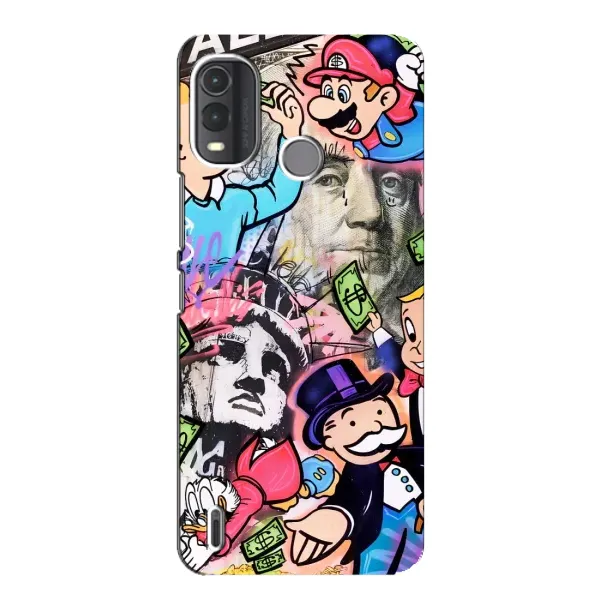 Чохол з принтом «Monopoly man» для Nokia G11 Plus
