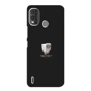 Чехол Майнкрафт на Nokia G11 Plus (AlphaPrint) Minecraft (Овечка Майнкрафт)