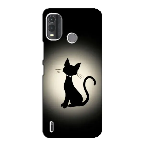 Чохол з принтом «Силует котика» для Nokia G11 Plus Чохол з принтом «Силует котика» для Nokia G11 Plus