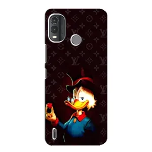 Чехлы для Nokia G11 Plus - Скрудж МакДак Louis Vuitton (PREMIUMPrint) (Скрудж с бриллиантом)
