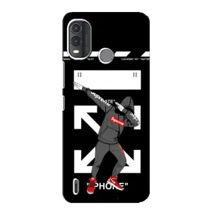 Чехол для Nokia G11 Plus с картинкой Supreme (AlphaPrint) (Суприм)