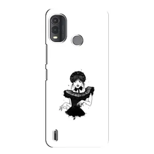 Чехлы Венсдей на Nokia G11 Plus Уэнсдей (AlphaPrint) (танец Уэнздей)