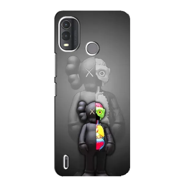 Чохол з принтом «Тіло Bearbrick» для Nokia G11 Plus