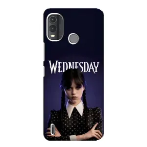 Силиконовый чехол с картинкой для Nokia G11 Plus (Wednesday)