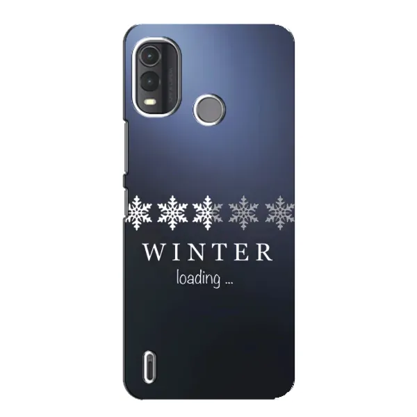 Чехол с принтом «Winter loading» для Nokia G11 Plus