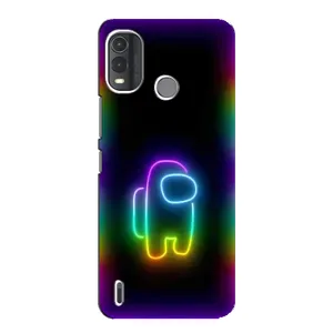 Чехол Амонг Ас для Nokia G11 Plus (AlphaPrint) (Яркий скин)