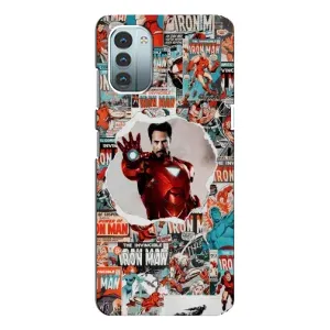 Чохли з героями Марвел Nokia G11 (VPrint) (Айронмен)
