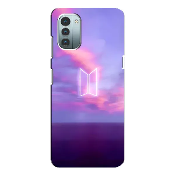 Чехол с принтом «BTS логотип» для Nokia G11