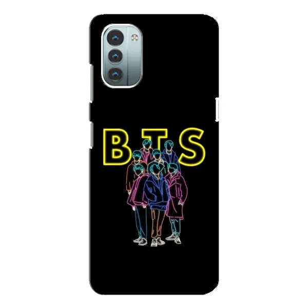 Чехол с принтом «BTS стайл» для Nokia G11