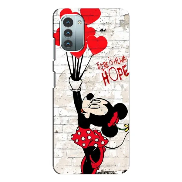 Чохол з принтом «Heart Minni» для Nokia G11