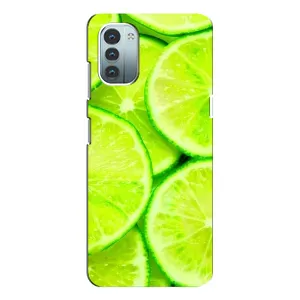 Чохли з фруктами для Nokia G11 (VPrint) (Лайм)