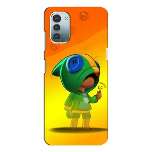 Чехол для Nokia G11 Бравл Старс (VPrint) (Мальчик Леон)