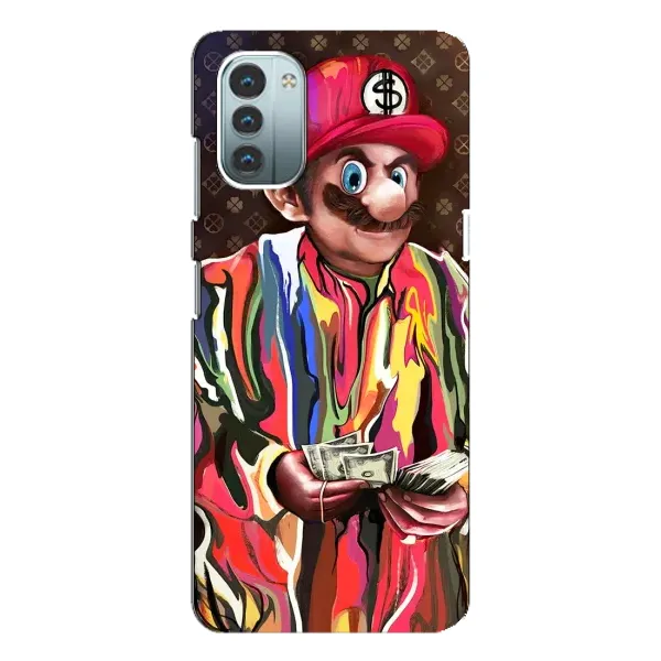 Чехол с принтом «Mario LV» для Nokia G11