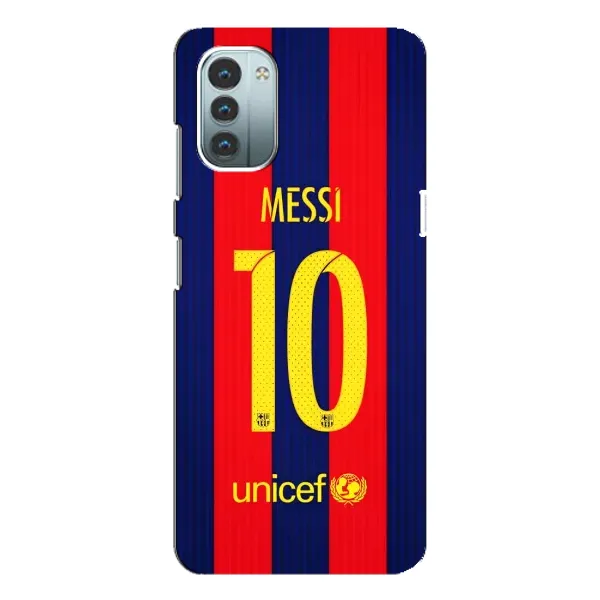 Чехол с принтом «Messi Barca 10» для Nokia G11