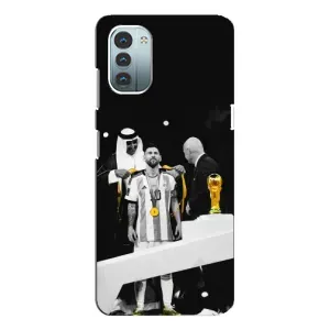 Чохли для Nokia G11 (Leo чемпіон) (AlphaPrint) (Мессі коронований)