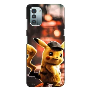 Чехол с Пикачу на Nokia G11 (Милый Пикачу)