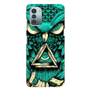 Чохол з пташками на Nokia G11 (VPrint) (Сова з оком)