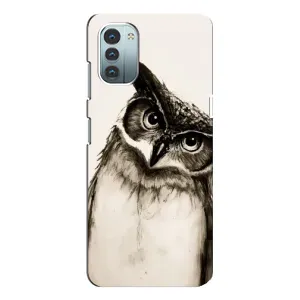 Чохол з пташками на Nokia G11 (VPrint) (Сова)
