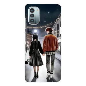 Чохол з принтом «Венздей та Тайлер» для Nokia G11