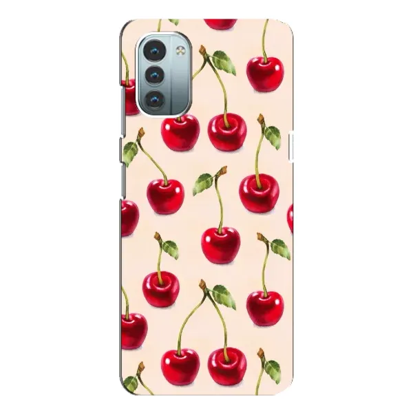 Чехол с принтом «Вишня» для Nokia G11
