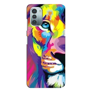 Чохол з картинкою ЛЕВ для Nokia G11 (VPrint) (Яскравий Лев)