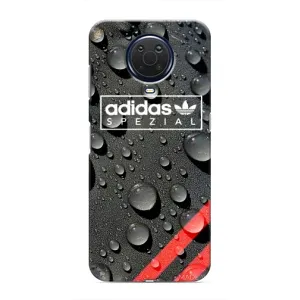 Чехлы Адидас для Nokia G20 (AlphaPrint) (Адидас принт)
