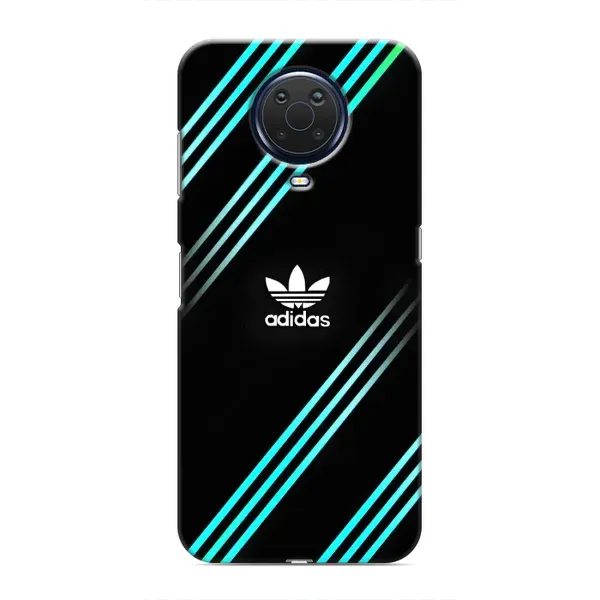 Чехол с принтом «Адидас с полосами» для Nokia G20