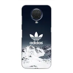Чехлы Адидас для Nokia G20 (AlphaPrint) (Адидас в горах)